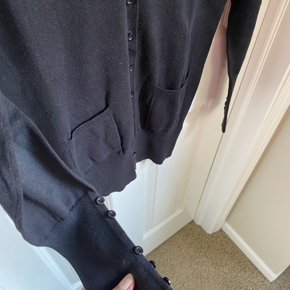 Forever 21 Black Button Cardigan - Picture 2 of 4